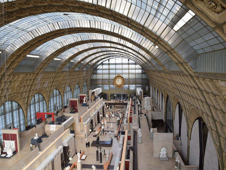 パリの観光スポット　オルセー美術館