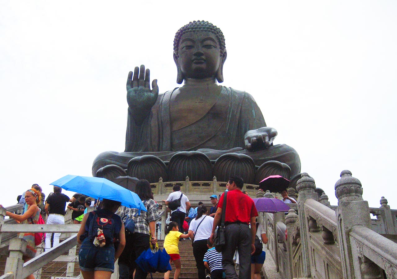 香港観光　寶蓮禪寺 (Po Lin Monastery/Big Buddha)