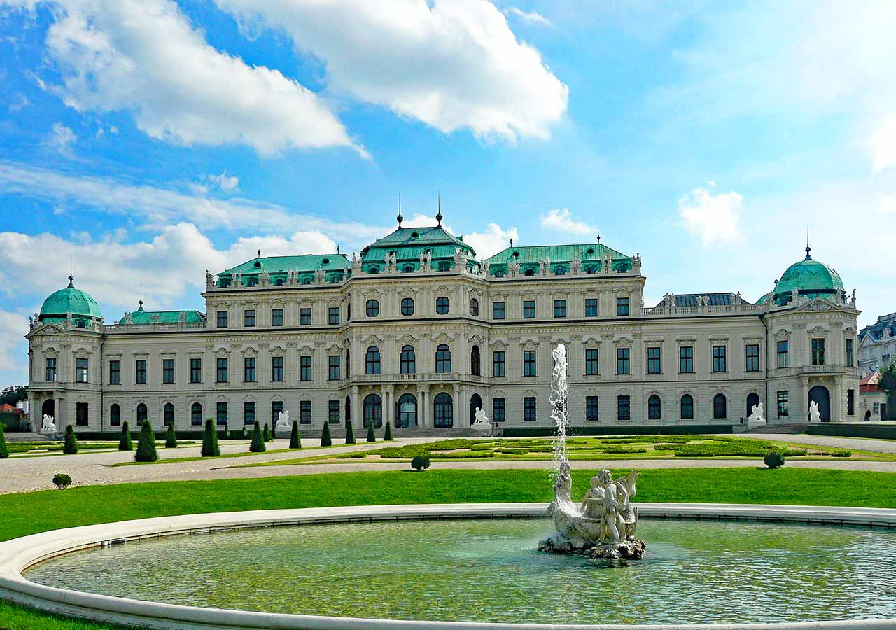 ウィーン観光　ベルヴェデーレ宮殿(Belvedere Palace Museum) 