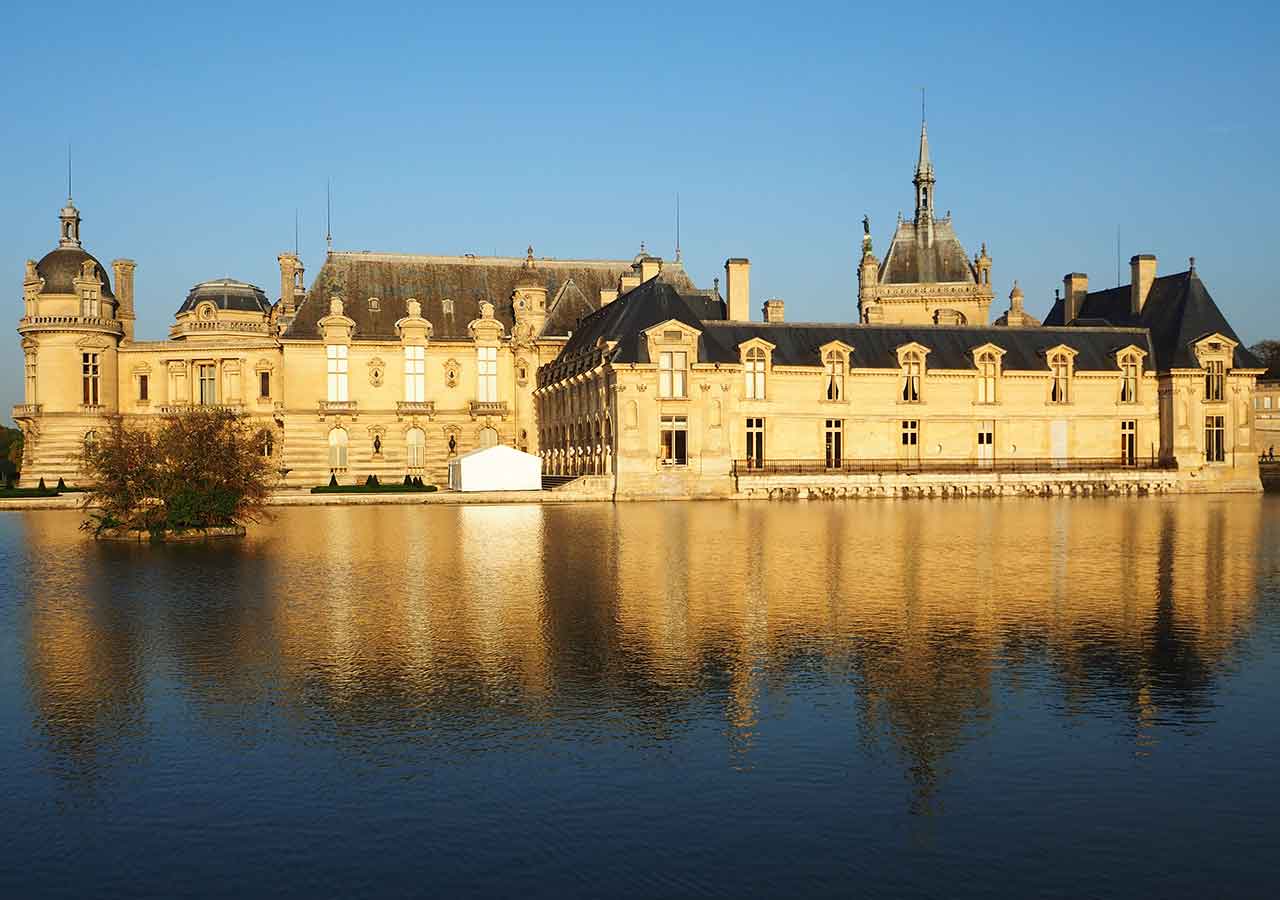 パリ観光　穴場スポット　シャンティイー城（Chateau de Chantilly）