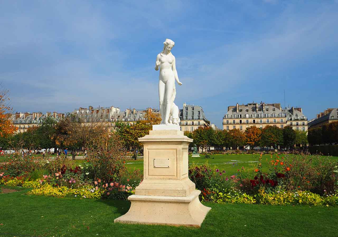 パリ観光　穴場スポット　テュイルリー庭園（Jardin des Tuileries）