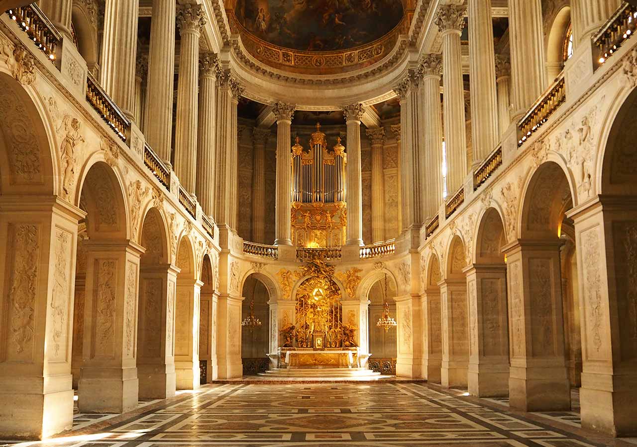 ヴェルサイユ宮殿　礼拝堂
