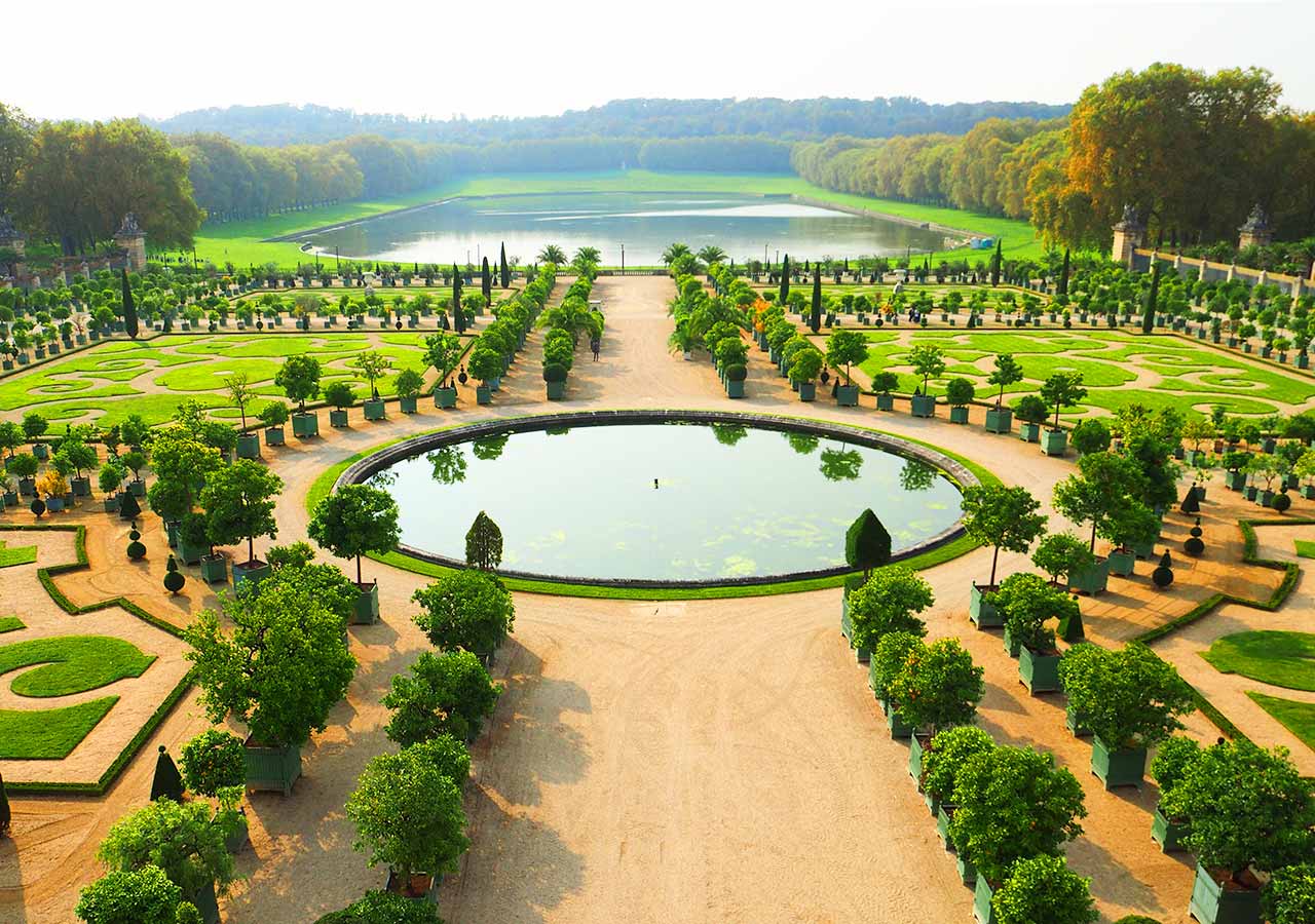 ヴェルサイユ宮殿　庭園