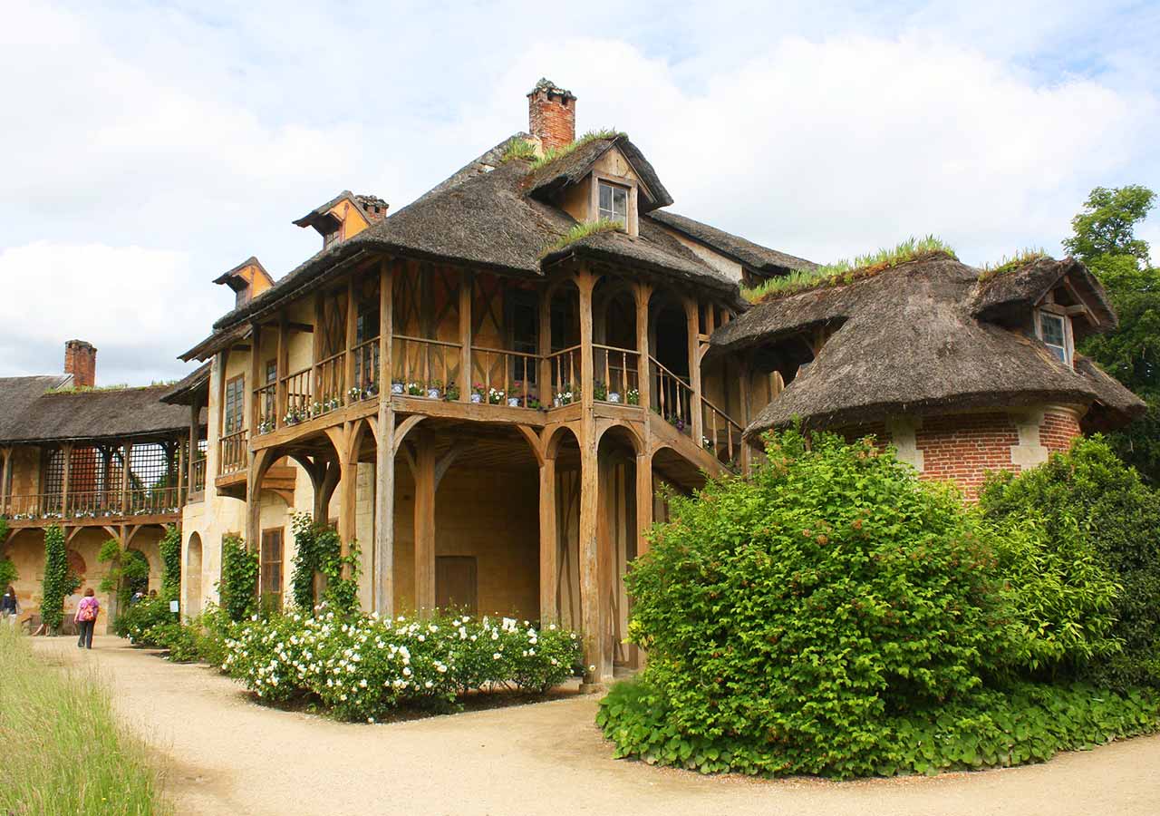 ヴェルサイユ宮殿　王妃の村里内、王妃の家