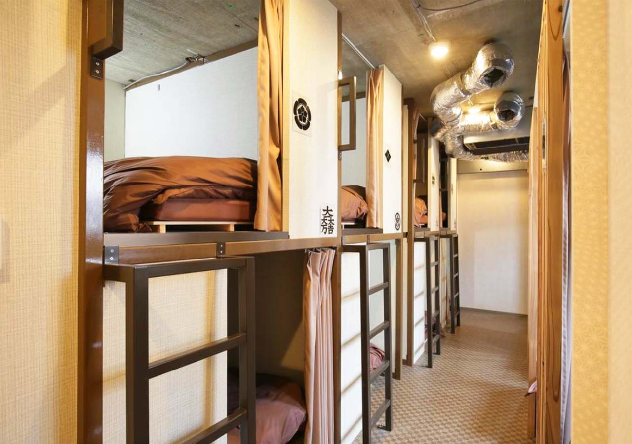 samuais-hostel-ikebukuro-domitory 東京 サムライズホステル池袋の部屋