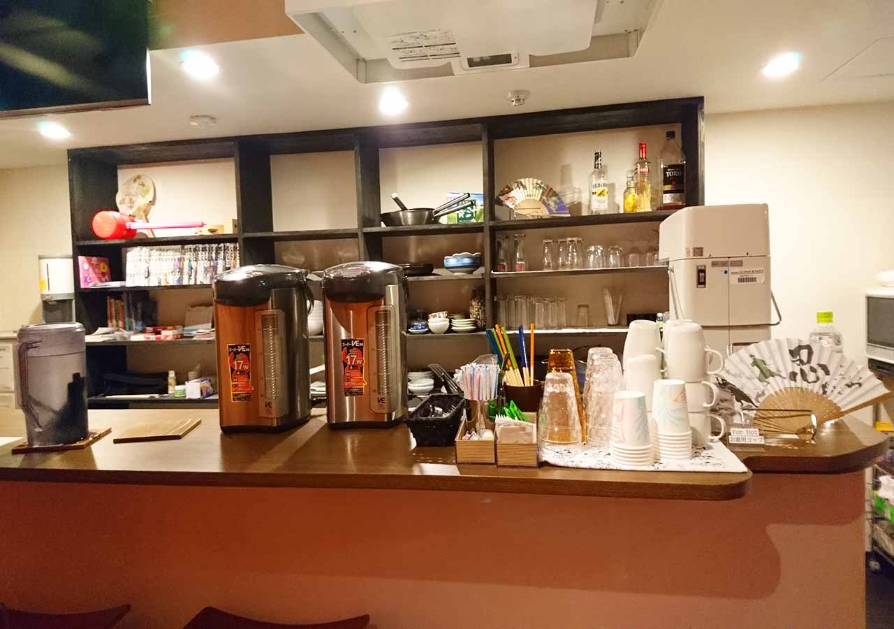 samurais-hostel-ikebukuro-lounge2 東京 サムライズホステル池袋の共有スペースの設備