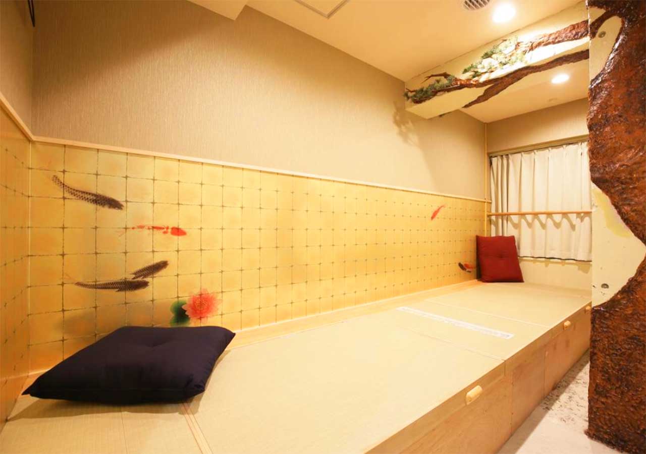 samurais-hostel-ikebukuro-private-room 東京 サムライズホステル池袋の部屋のプライベートルーム(ツイン)