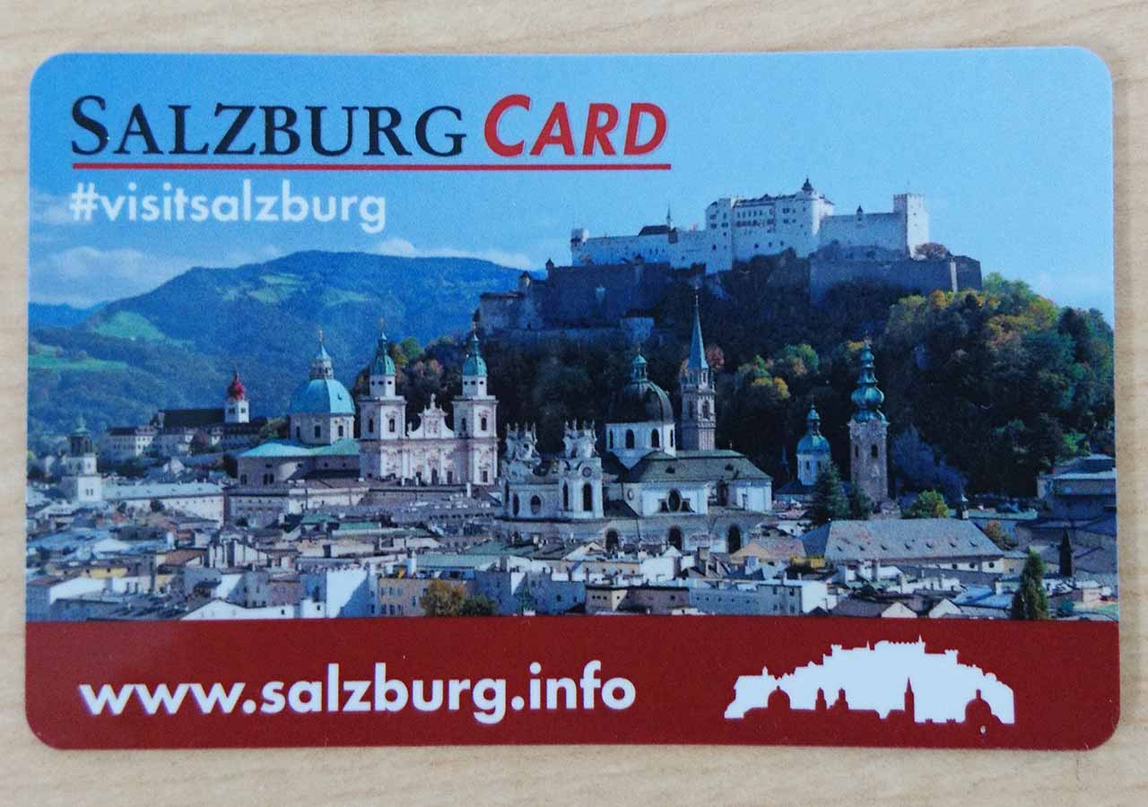 ザルツブルク観光モデルコース　ザルツブルクカード