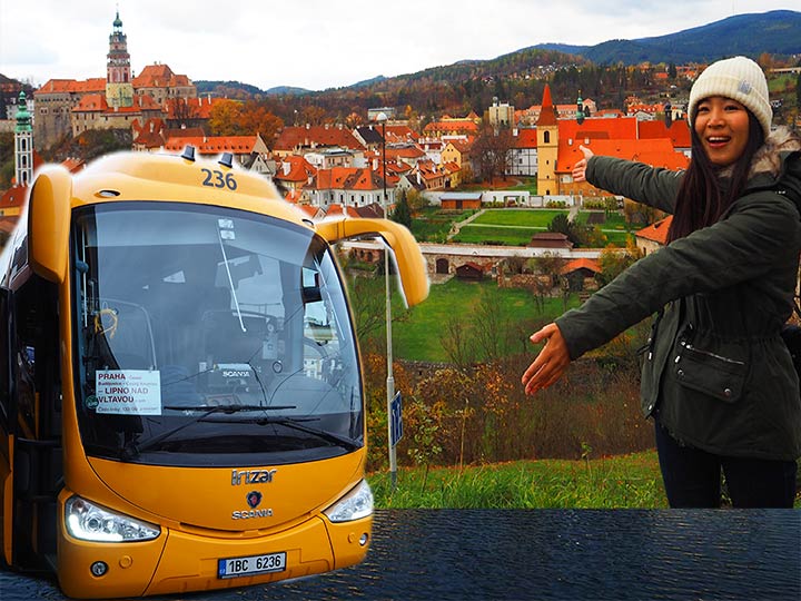 「プラハからチェスキークルムロフの行き方！バスが一番安くて簡単！」　トップ画像