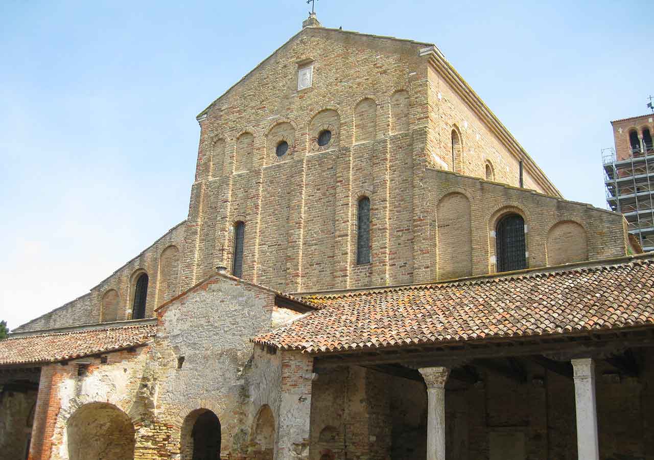 ベネチアの離島トルチェッロ島　サンタ・マリア・アッスンタ聖堂 （Basilica di Santa Maria Assunta）