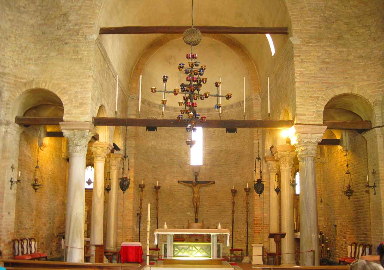 ベネチアの離島トルチェッロ島　サンタ・マリア・アッスンタ聖堂 （Basilica di Santa Maria Assunta）