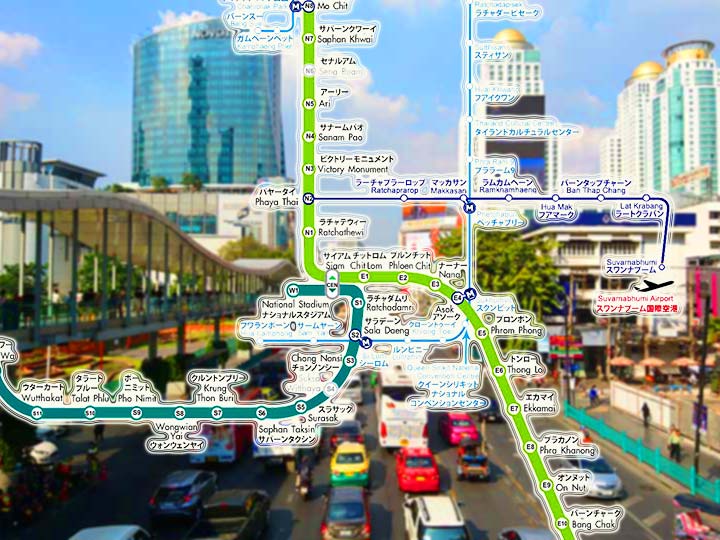 「バンコクの移動手段はどれがおすすめ？各交通機関を徹底解説！」　トップ画像