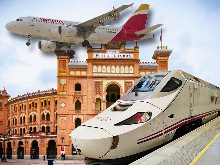 「バルセロナとマドリード間の移動方法！鉄道、飛行機、バスを徹底比較！」　トップ画像