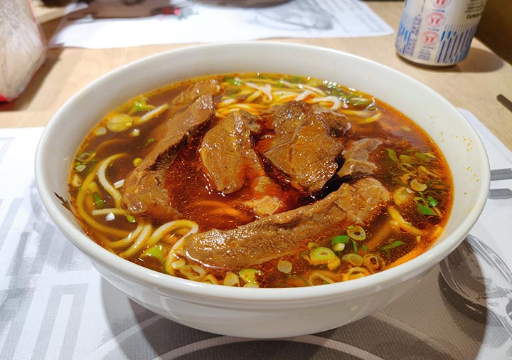 taipei-gourmet-niu-kong-kuan-beef-noodle-42 台北グルメ 牛公館牛肉麵の牛肉麺
