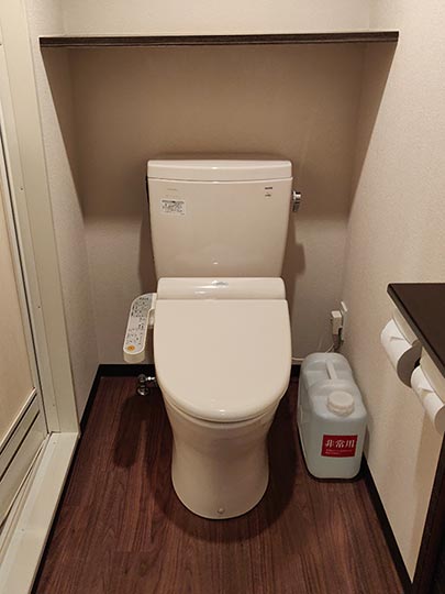 天然温泉 霧桜の湯 ドーミーイン鹿児島　客室のトイレ