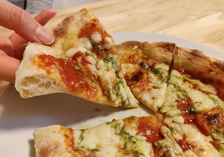 PST六本木の冷凍ピザお取り寄せ　Pizzaマルゲリータ
