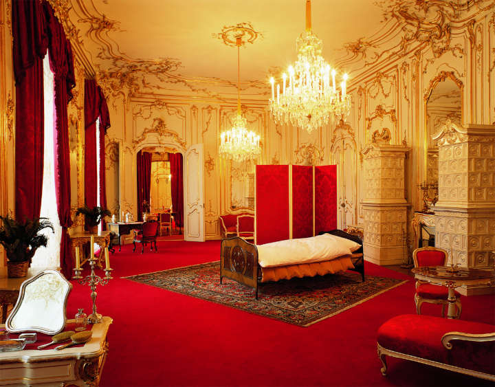 ウィーン観光　ホーフブルク宮殿　皇帝の部屋(Kaiserappartements)