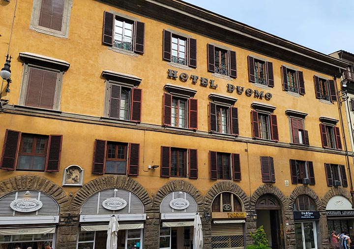 フィレンツェ　ドゥオーモ周辺のホテル　ホテル ドゥオモ フィレンツェ（Hotel Duomo Firenze）