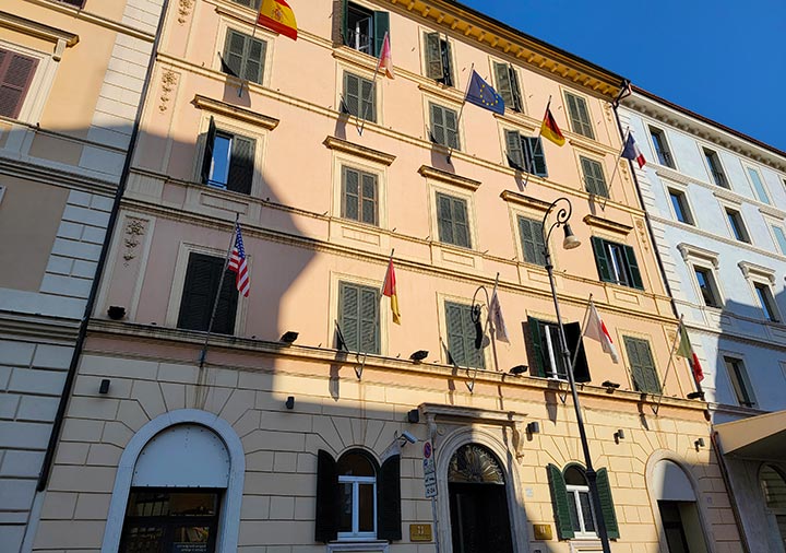 ローマ　テルミニ駅周辺のホテル　ホテル ディオクレツィアーノ（Diocleziano Hotel）