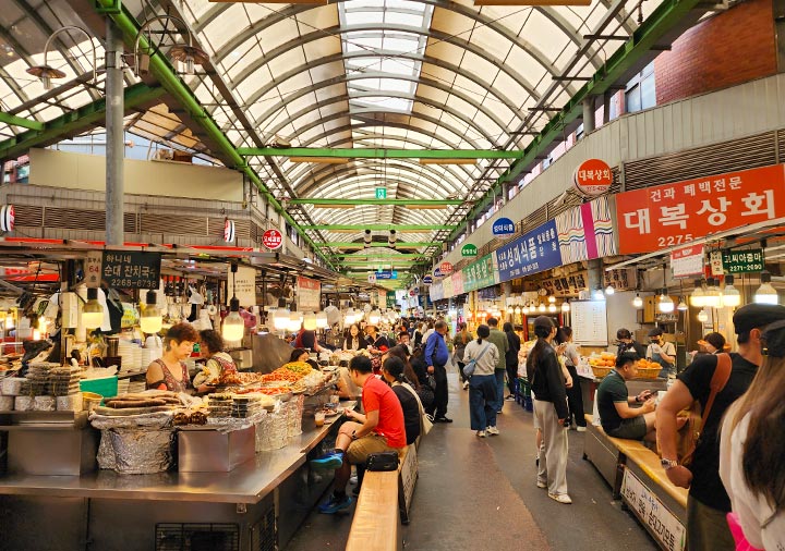 ソウル　広蔵市場