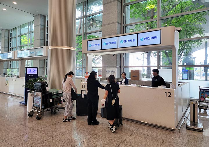 仁川空港　空港⇔市内ホテルの荷物宅配サービス「トリップイージー」