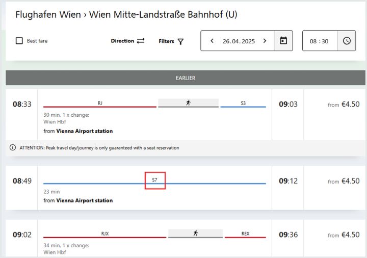 vienna-qbb-search-result-s7 ウィーンQBB S-Bahn S7の検索結果