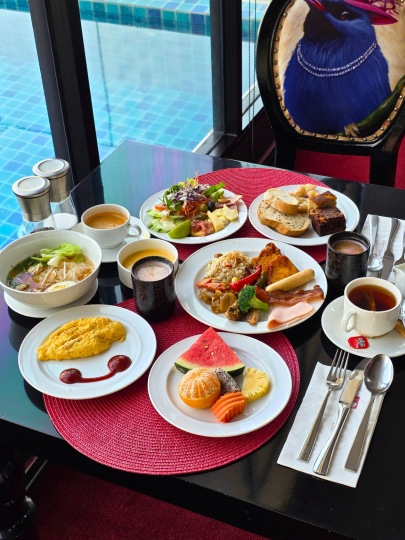 bangkok-hotel-clover-asoke-breakfast-dishes-2 ホテルクローバーアソークバンコク 朝食の料理