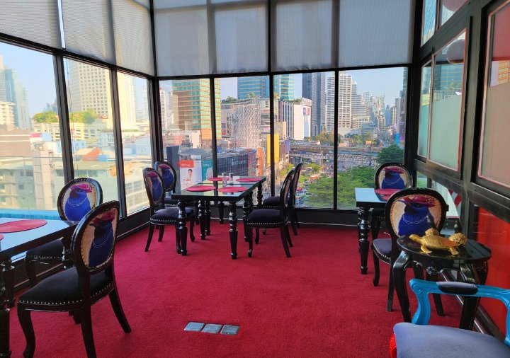 bangkok-hotel-clover-asoke-breakfast-venue-2 ホテルクローバーアソークバンコク 朝食会場