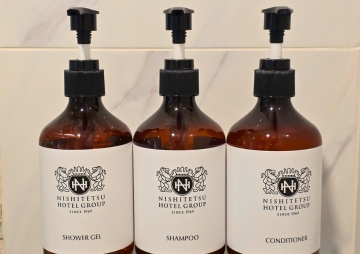 bangkok-solaria-nishitetsu-hotel-standard-twin-room-bath-amenities ソラリア西鉄ホテルバンコク スタンダードツインルームのアメニティ