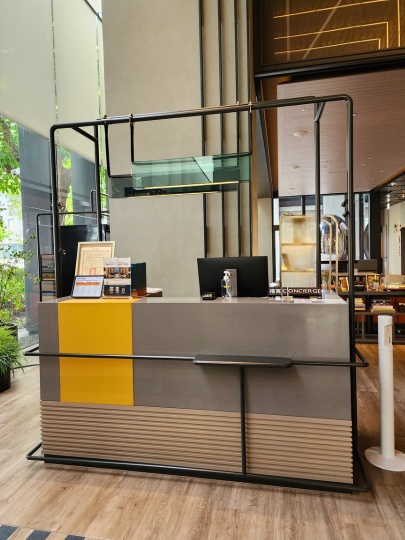 hotel-resonance-taipei-hilton-concierge-desk ホテルレゾナンス台北 タペストリー コレクション by ヒルトン コンシェルジュデスク
