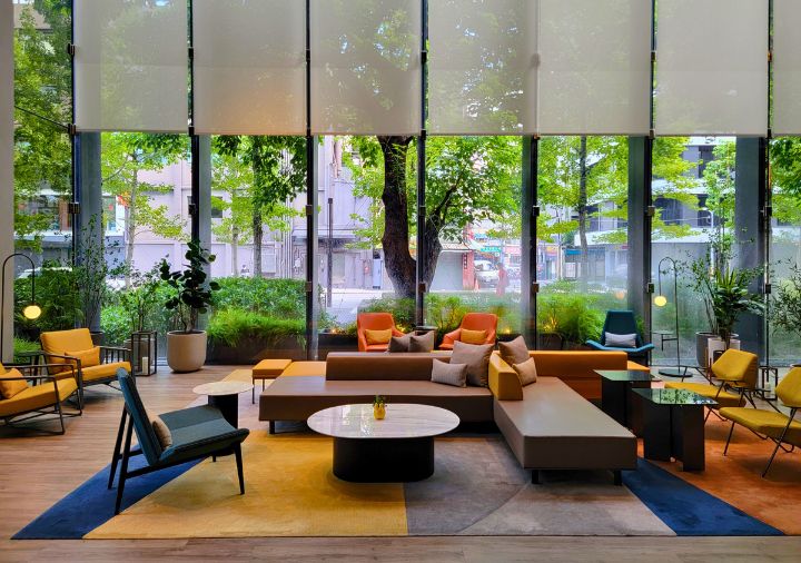 hotel-resonance-taipei-hilton-lobby ホテルレゾナンス台北 タペストリー コレクション by ヒルトン ロビー