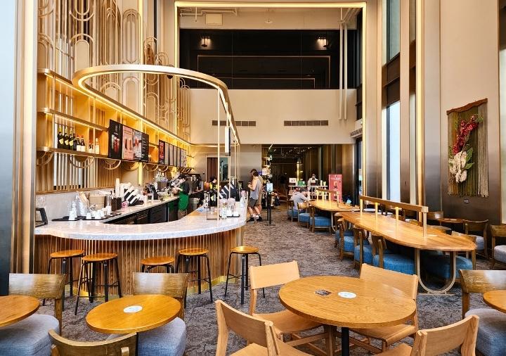 hotel-resonance-taipei-hilton-starbucks-iside ホテルレゾナンス台北 タペストリー コレクション by ヒルトン スタバの店内