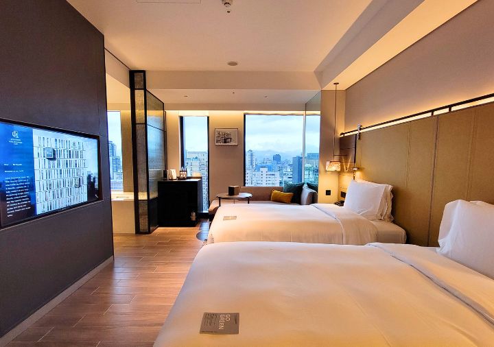 hotel-resonance-taipei-hilton-twin-room-2 ホテルレゾナンス台北 タペストリー コレクション by ヒルトン ツインルーム