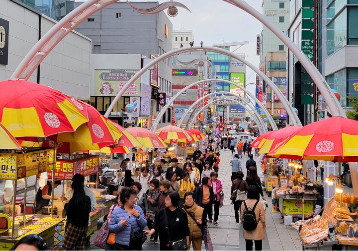 busan-nampo-biff-square-yatai 釜山観光 南浦洞BIFF広場