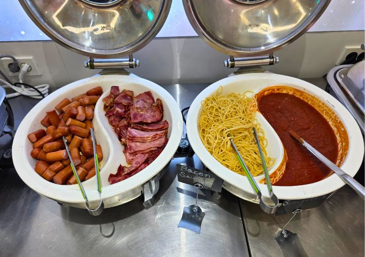 henn-na-hotel-seoul-myeongdong-breakfast-hotmeals 変なホテルソウル明洞 朝食ビュッフェのホットミール