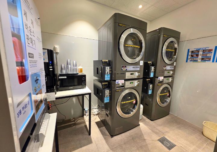 henn-na-hotel-seoul-myeongdong-laundry 変なホテルソウル明洞 ランドリールーム