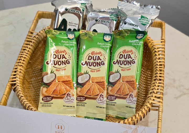 ハイアン リバーフロント ホテル ダナン　客室「デラックス リバービュー ツイン」の無料スナック