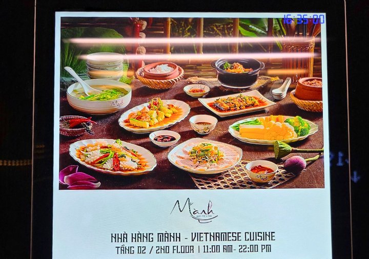 ハイアン リバーフロント ホテル ダナン　レストランManh Vietnamese Cuisine